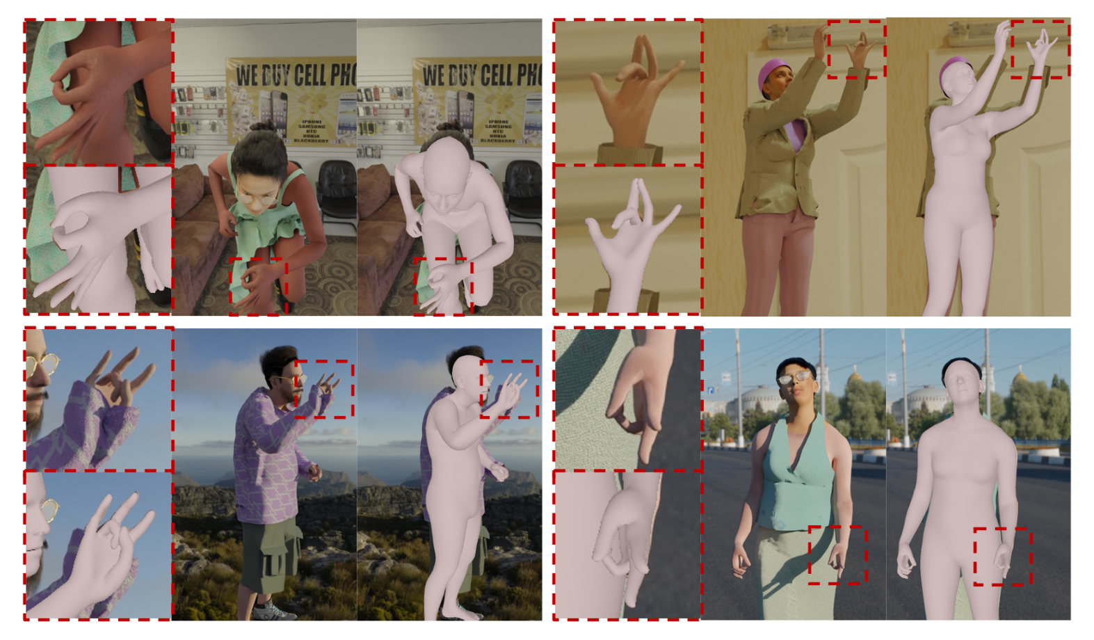 SynHand visualization